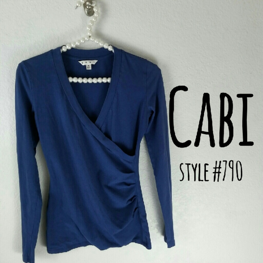 *SALE* CAbi Hanky Wrap Long Sleeve Shirt #790
